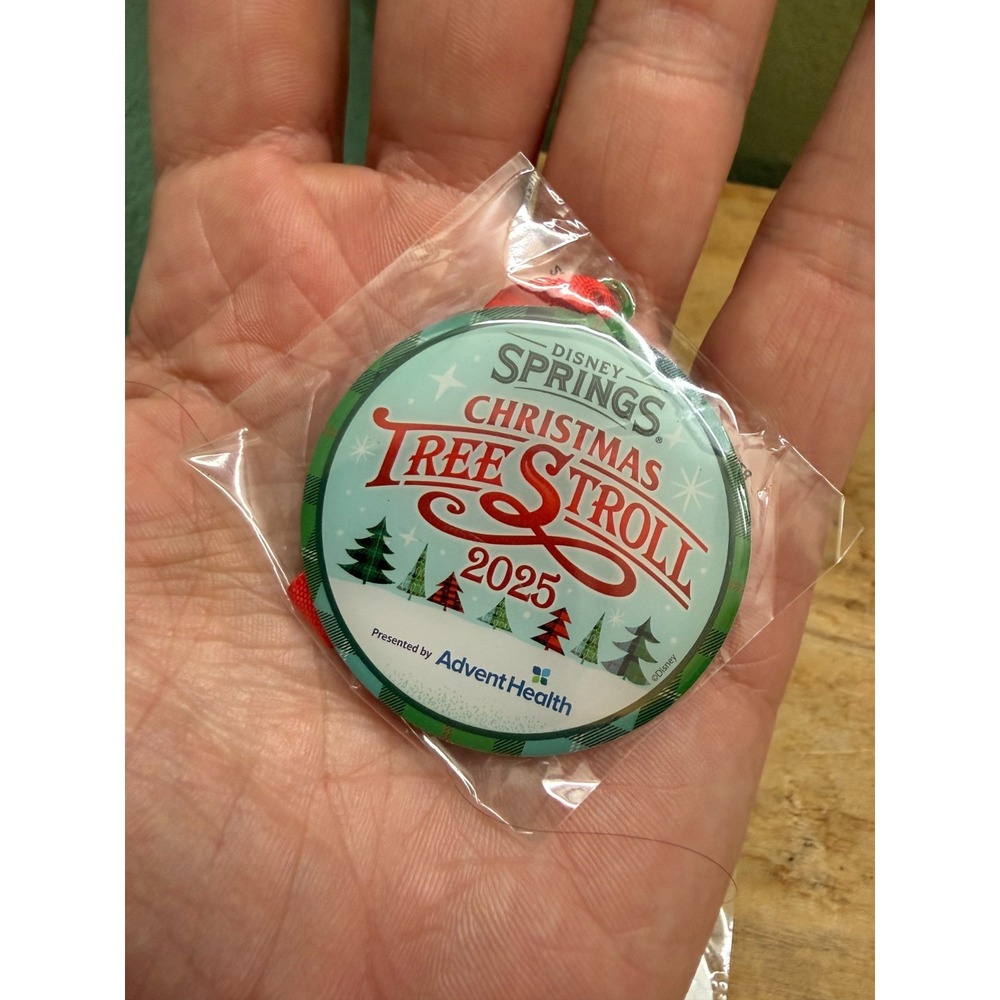 NEW Disney Springs - Christmas Tree Stroll 2025 Ornament NIP